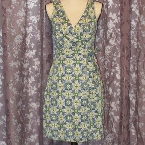 Blue and Green Wrap Dress /Tommy Hilfiger 8(P)